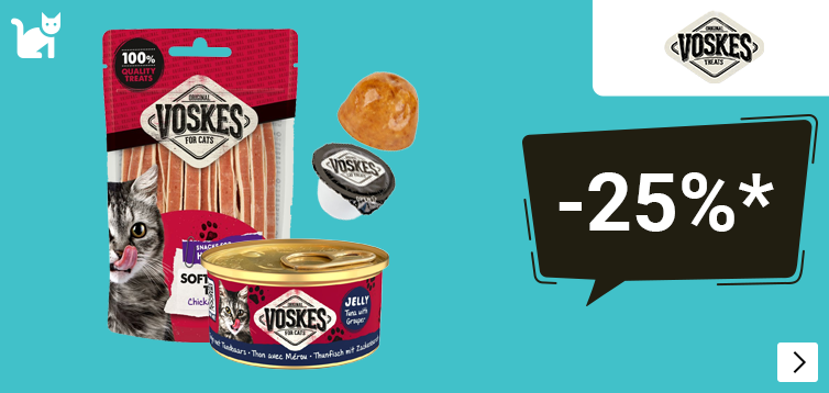 VOSKES tot 25% korting CAT